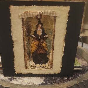 Hocus Pocus Witch Art Card